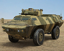 M1117 Armored Security Vehicle 3D model