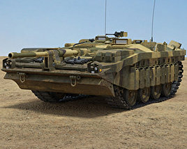 Stridsvagn 103 S-Tank 3D model