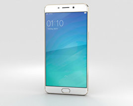 Oppo F1 Plus Gold 3D 모델 