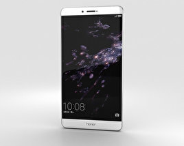 Huawei Honor Note 8 白い 3Dモデル