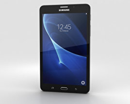 Samsung Galaxy J Max Preto Modelo 3d