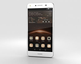 Huawei Y5II Arctic White 3D-Modell