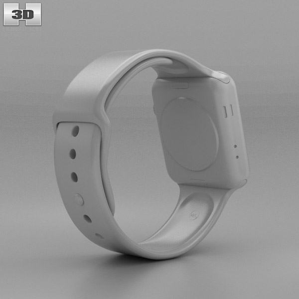Apple Watch Edition Series 2 42mm White Ceramic Case Cloud Sport ...