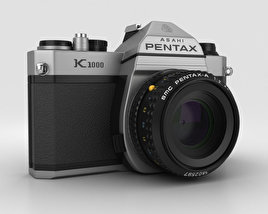 Pentax K1000 3D model