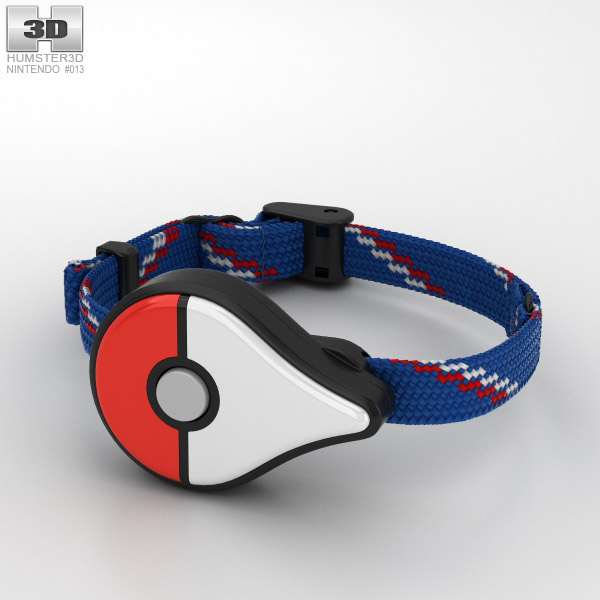Nintendo Pokemon Go Plus Modelo 3D - Descargar Electrónica on