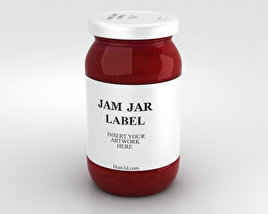 Jam Jar 3D model