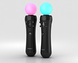 Sony PlayStation VR Move Twin Pack 3D模型