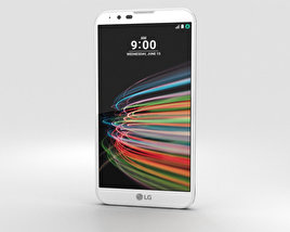 LG X Mach 白い 3Dモデル
