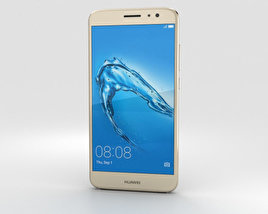 Huawei Nova Plus Prestige Gold 3D-Modell