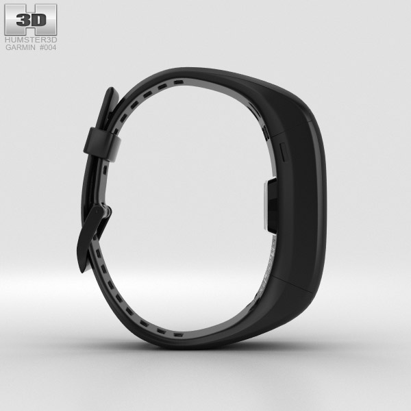 Garmin Vivosmart HR Black 3D model - Download Electronics on