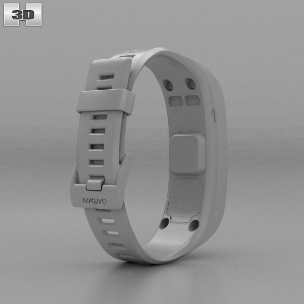 Garmin Vivosmart HR Black 3D model - Download Electronics on