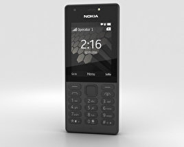 Nokia 216 Black 3D 모델 