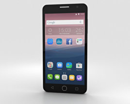 Alcatel OneTouch Pop Star Silver 3Dモデル