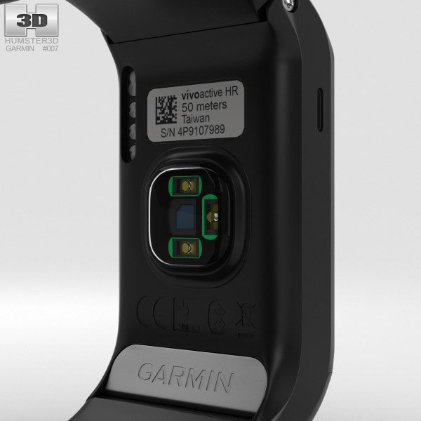 Garmin Vivoactive HR Black 3D model download