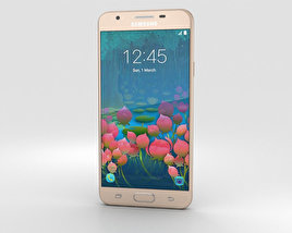 Samsung Galaxy J5 Prime Gold 3D模型