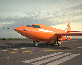 ベル X-1 3Dモデル