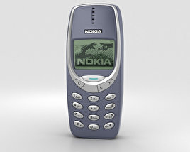 Nokia 3310 3D 모델 