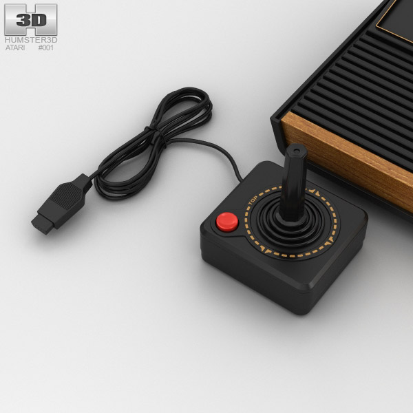 Consola de jogos Atari 2600 Modelo 3D - TurboSquid 1974234