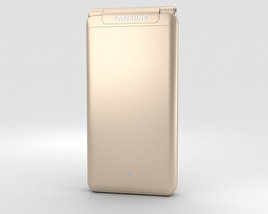 Samsung Galaxy Folder 2 Gold 3D модель