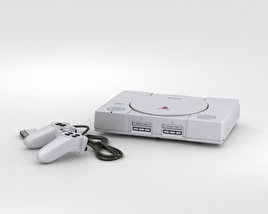 Sony PlayStation 3D модель