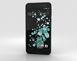 HTC U Play Brilliant Black 3D model