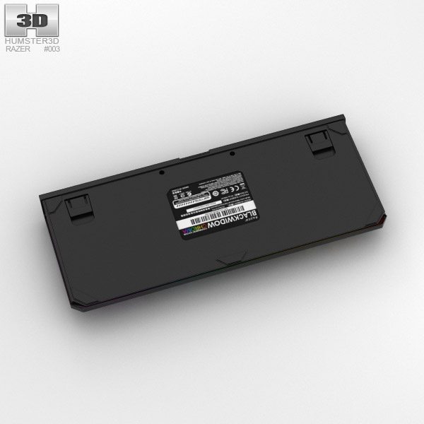 Razer BlackWidow Mechanical Gaming Keyboard 3D model - Download Electronics  on