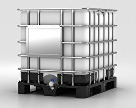 IBC Container Modelo 3d
