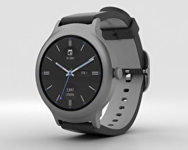 LG Watch Style Titanium 3D model