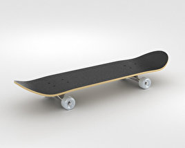 Скейтборд 3D модель