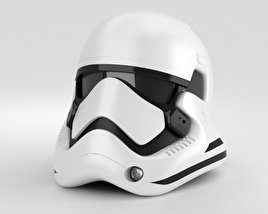 Capacete Stormtrooper Modelo 3d