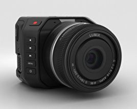 Blackmagic Micro Cinema Camera 3D 모델 