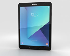 Samsung Galaxy Tab S3 9.7-inch Black 3D 모델 