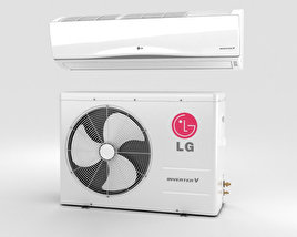 LG 冷气机 3D模型