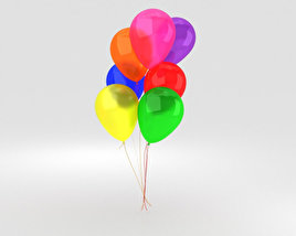 Balloons 3D model