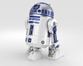 R2D2型机器人 3D模型