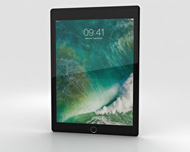 Apple iPad 9.7-inch Space Gray 3D-Modell