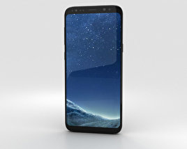 Samsung Galaxy S8 Plus Midnight Black Modello 3D