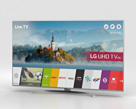 LG 55'' ULTRA HD 4K TV 55UJ701V 3D-Modell