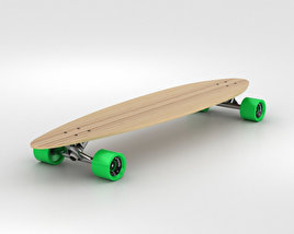 Longboard 3D-Modell