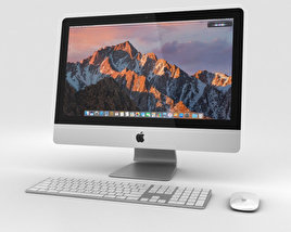 Apple iMac 21.5-inch (2017) Modello 3D