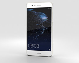 Huawei P10 Lite Pearl White 3D-Modell