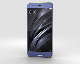 Xiaomi Mi 6 Blue 3D model