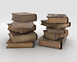 Old Books 3D model