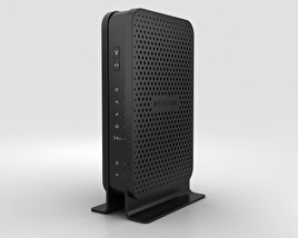NetGear C3000 Wi-Fi модем-роутер 3D модель