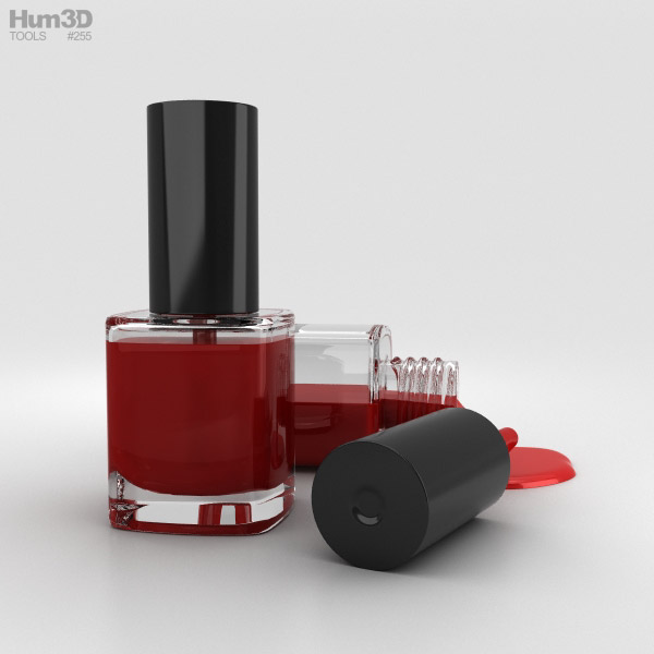 3D polish nail bottle model - TurboSquid 1666806