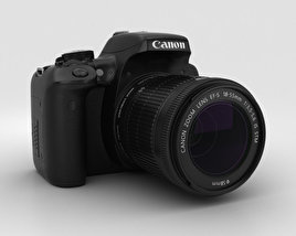 Canon EOS Rebel T6i 3D模型