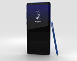 Samsung Galaxy Note 8 Deepsea Blue 3D模型