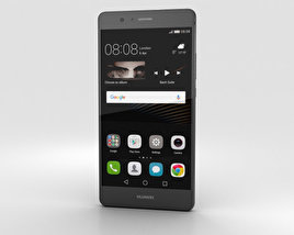 Huawei P9 Lite Black 3D-Modell