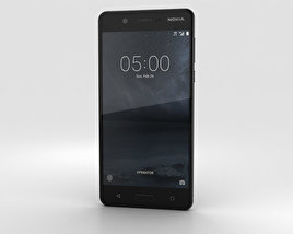 Nokia 5 Matte Black Modelo 3d