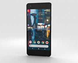 Google Pixel 2 Clearly White 3D model